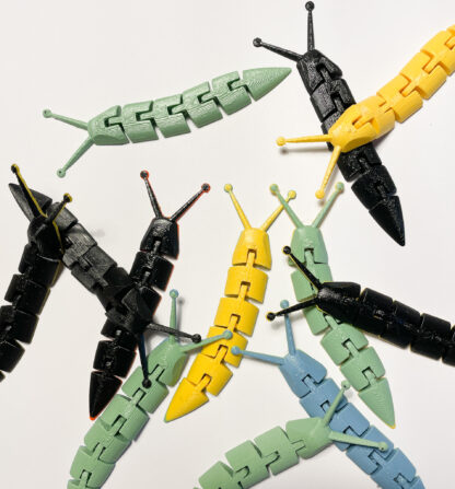 Flexible Articulated Fidget Slug – Fidget Toy Gift - Image 3