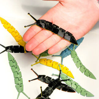 Flexible Articulated Fidget Slug – Fidget Toy Gift